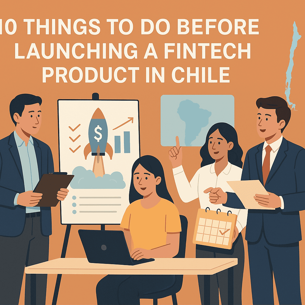 10 things to do before launching a fintech product in Chile