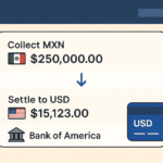 How to Collect MXN in Mexico and Settle to USD in the US