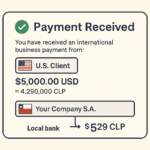How to Accept Business Payments from the U.S. as a Chilean Company