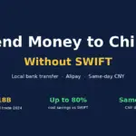 send money China without SWIFT