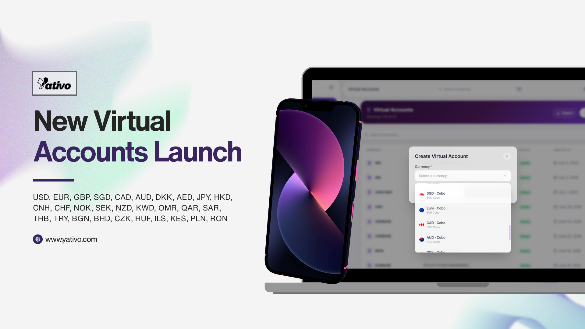 Yativo launches new virtual accounts